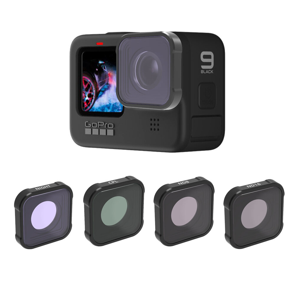 

URUAV GP09 камера Фильтр MRC UV ND CPL STAR Night Объектив для GoPro 9 камера Принадлежности