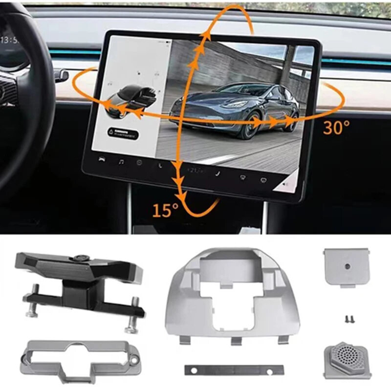 

Car Flexible Adjustable Screen Swivel Mount for Tesla Model Y/3 Model 3 Highland Central Control Screen Display Rotation