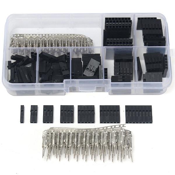 

3Pcs Geekcreit 310Pcs 2.54mm Male Female Dupont Wire Jumper With Header Connector Housing Kit