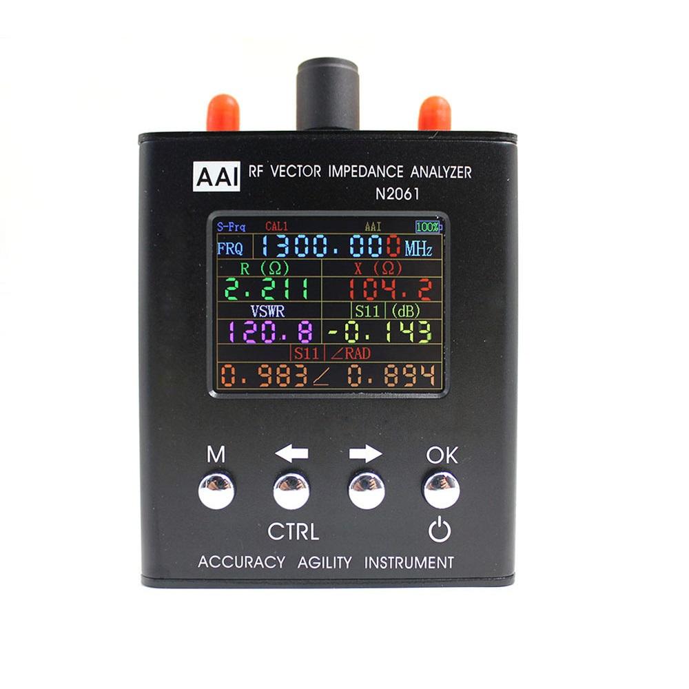 

N2061SA Коротковолновый анализатор Антенна Частотный диапазон 1,1 МГц ~ 1300 МГц Сопротивление / Импеданс / VSWR / s11
