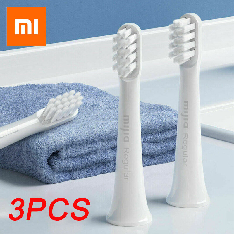 

Сменная головка зубной щетки, 3 шт., для Xiaomi Mijia T100 Mi Smart Sonic Зубная щетка Водонепроницаемы Здоровье Зуб Щет