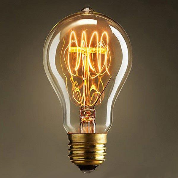 

3X Лампа накаливания Е27 40Вт 220В стиле ретро Эдисон лампочки