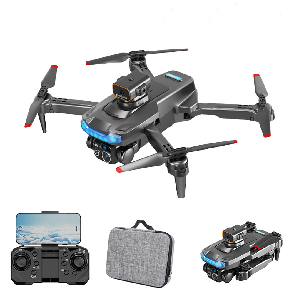 

P15 GPS WiFi FPV with HD Dual Camera Electric Adjustment 360° Obstacle Avoidance Optical Flow Positioning LED Brushless