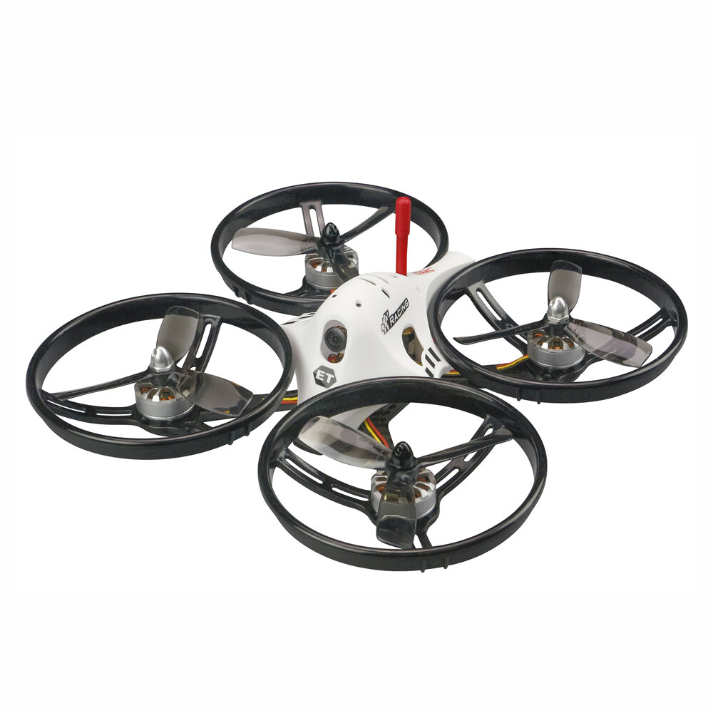 

KINGKONG/LDARC ET MAX 185mm 4 Inch 3-4S FPV Racing Drone PNP F4 Flight Controller OSD 20A Blheli_S ESC 1200TVL Cam 5.8G