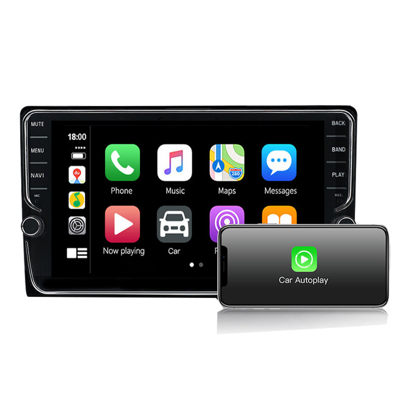 

YUEHOO YH-E069 9-дюймовый большой экран с ручкой Авто Материнская плата для аудио и видео Android 12,0 BT5.0 IPS Экран +