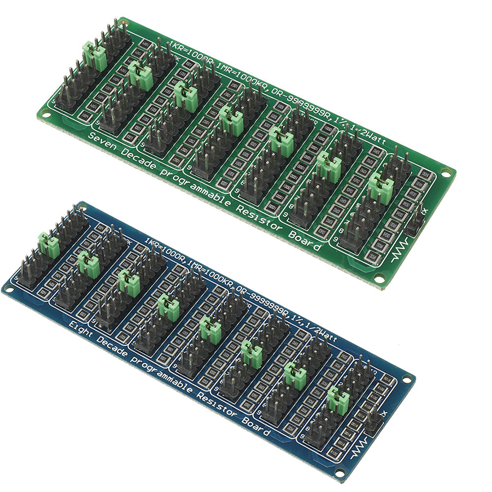 

0.1R/1R-9999999R Programmable Resistance Plate Eight-segment Resistor Module
