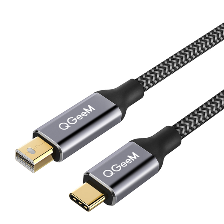 

QGeeM USB Type C 3,1 к Mini DisplayPort кабель DP 4K 60 Гц HDTV конвертер адаптер для Macbook HuaWei Mate 10 для Samsung