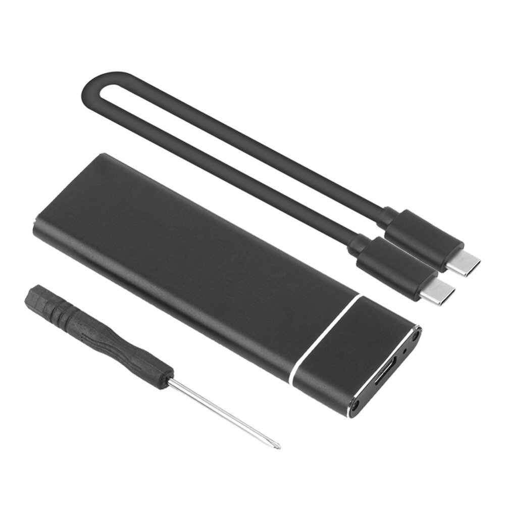 

Корпус жесткого диска Yesunion M.2 NGFF to USB3.1 Чехол 6 Гбит/с M.2 SSD Type-C Внешний жесткий диск Коробка Поддержка ж