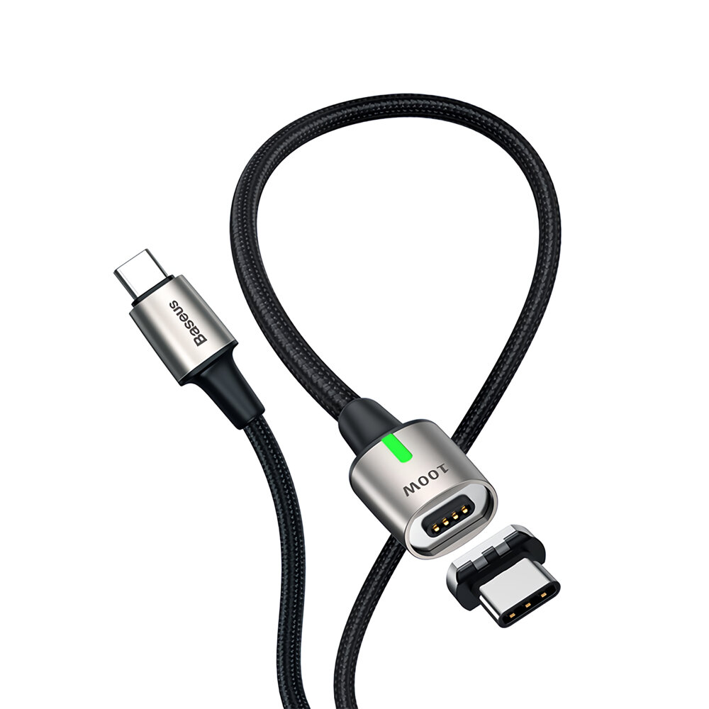 

Baseus Charging Cable Wear-resistant Magnetic 480Mbps Transmission SpeedCharger Adapter USB Type-C Mobile Phone Cables