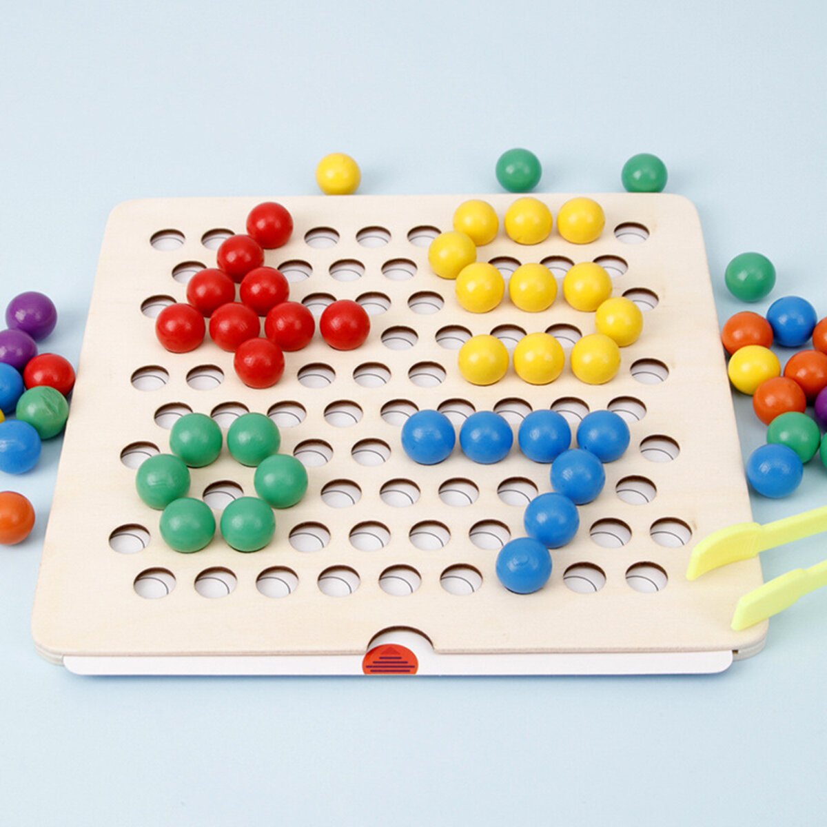 

2 в 1 Детские развивающие математические игрушки Монтессори Развивающие игрушки-головоломки для раннего обучения для дет