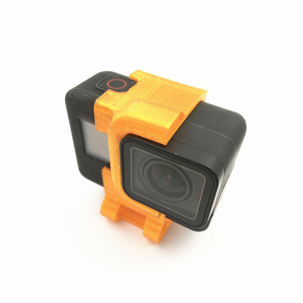

URUAV Ударопоглощающее 3D печатное крепление для Gopro 5/6/7 Action камера RC FPV Racing Дрон