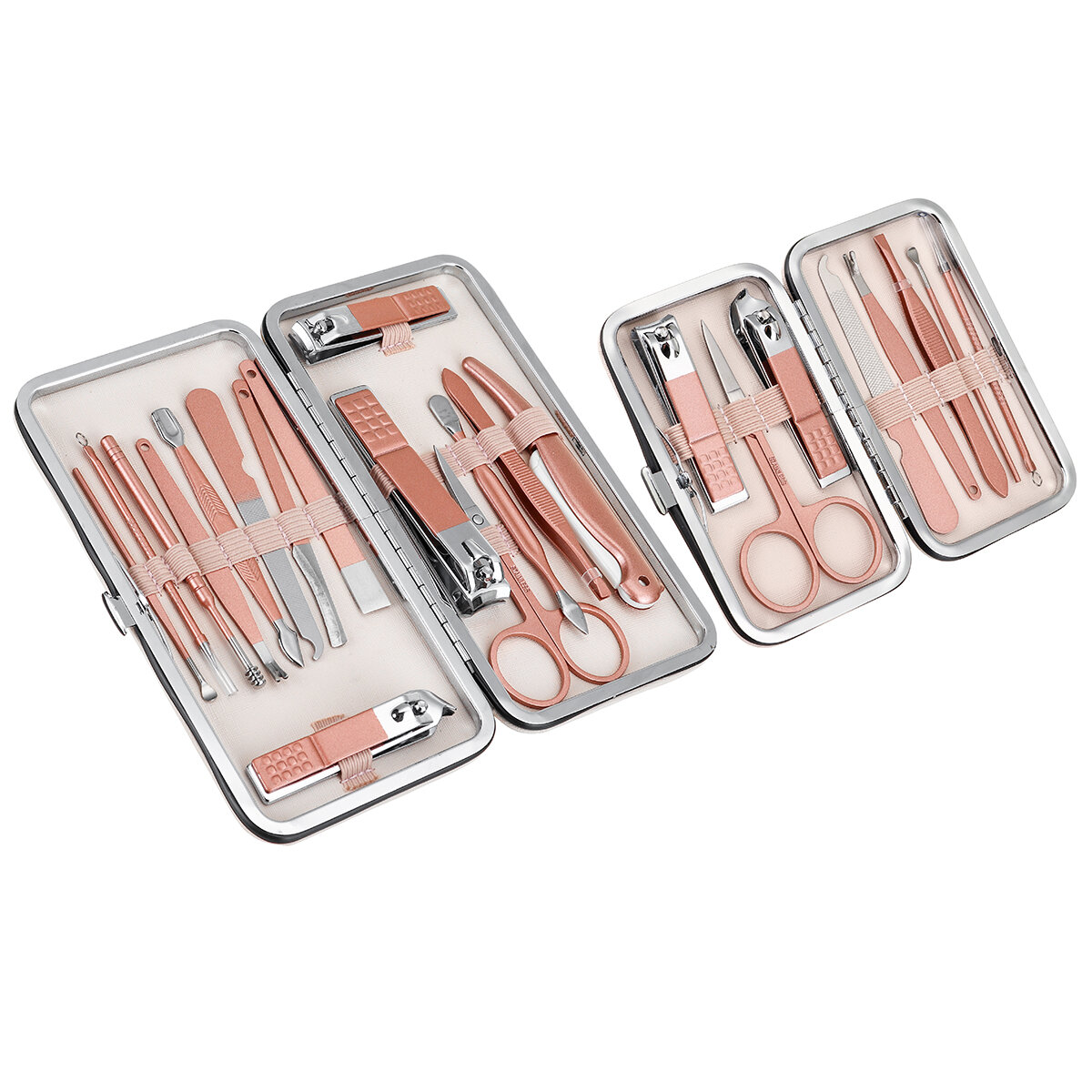 

8 Pcs/ 15 Pcs Stainless Steel Nail Clippers Manicure Pedicure Set