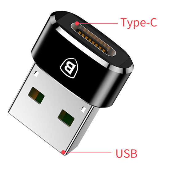 

Baseus USB Male to USB Type C Female OTG Adapter Cable Converter For Nexus 5x 6p Oneplus 3 6