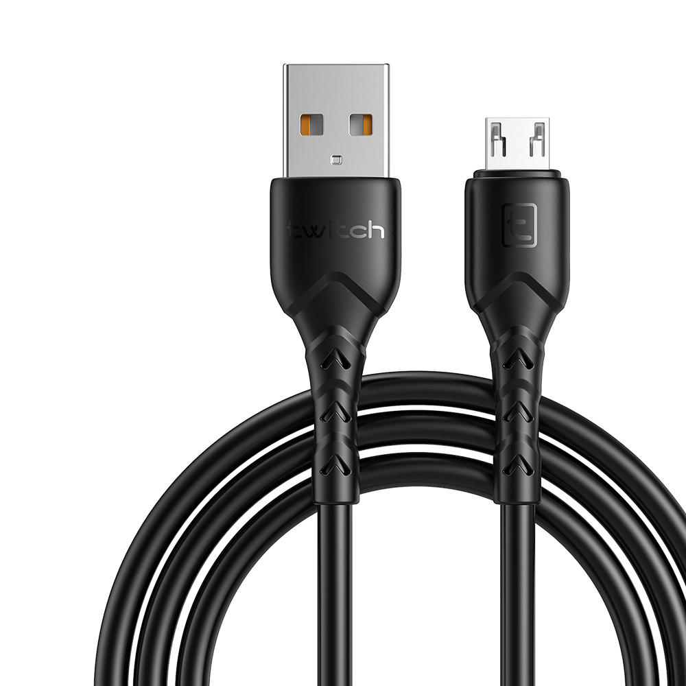

Twitch 3A QC3.0 TPE Взрывозащищенный кабель для передачи данных Micro USB для Samsung S7 S6 HUAWEI Xiaomi LG Nokia MP3