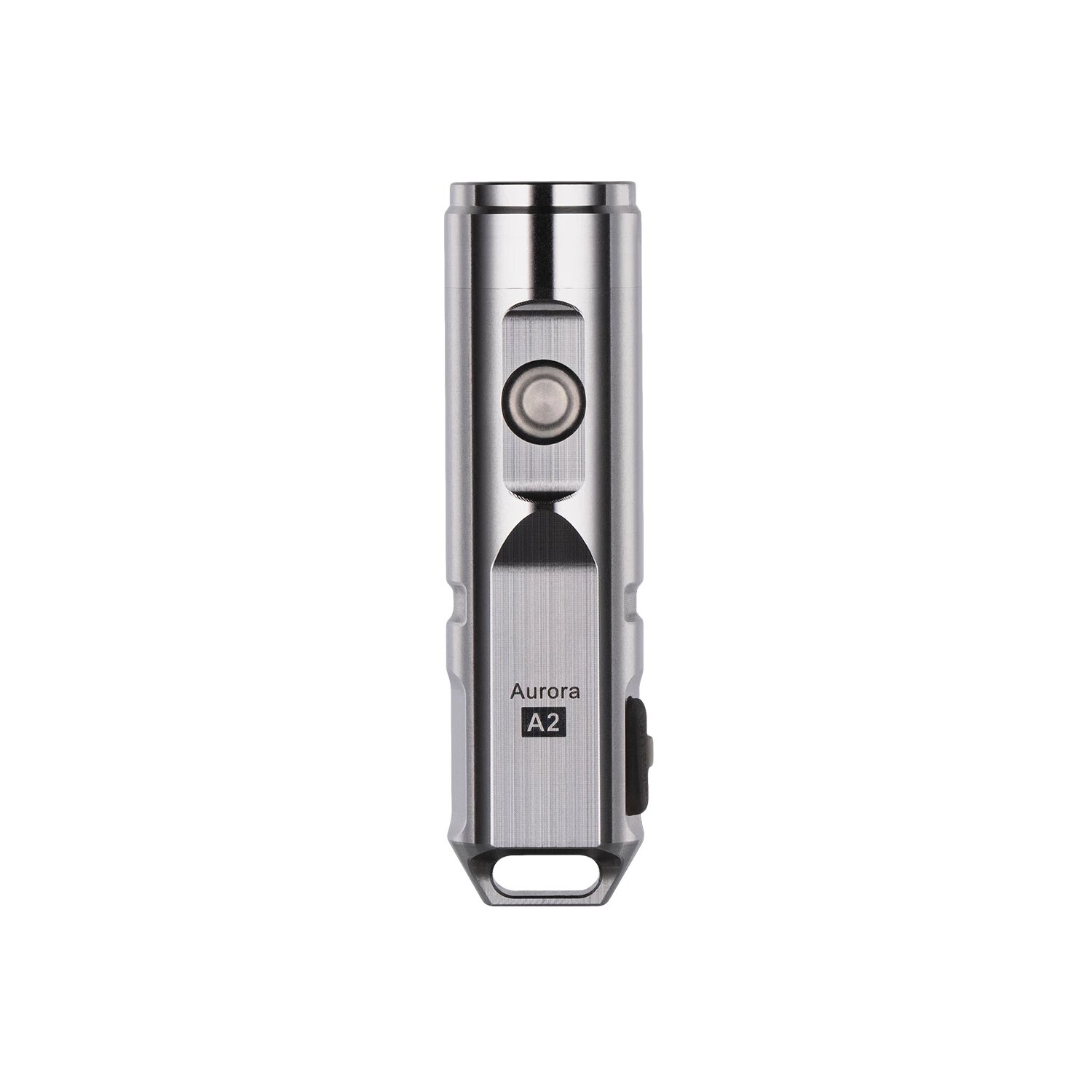 

RovyVon® Aurora A2x Nichia 219C 450Lumens Stainless Steel USB Rechargeable EDC Flashlight IP65 Waterproof LED Keychain