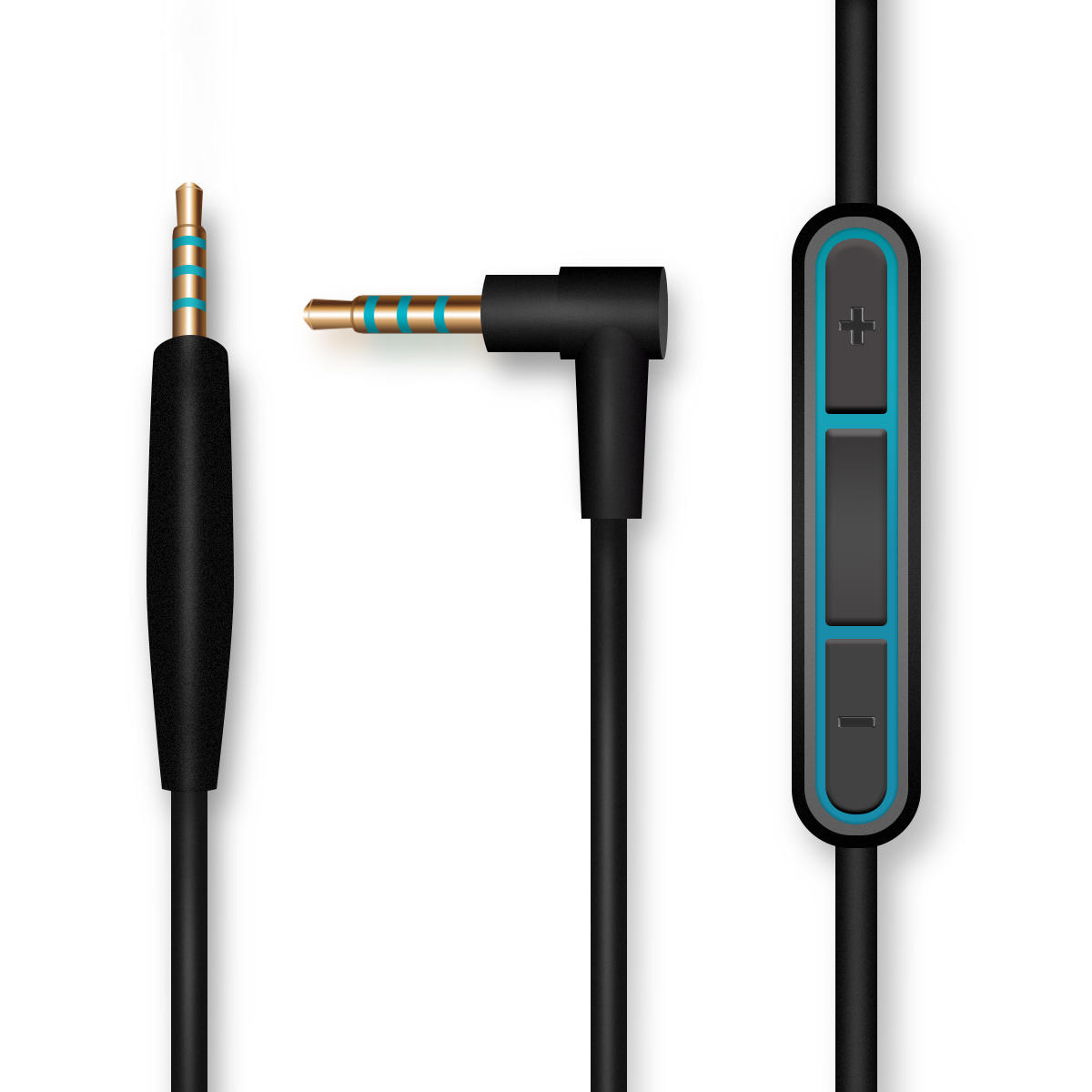 

Замените аудио кабель с 2,5 на 3,5 мм для микрофона наушников Quiet Comfort QC25 Bosees