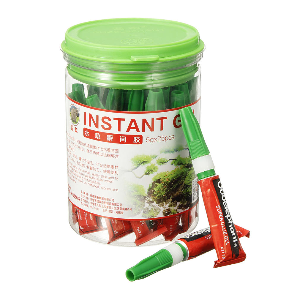 

Green Landscaping Instant Strong Glue Aquatic Plants Block & Stone Coral Rock Adhesive Glue for Aquarium Water Plant Glu