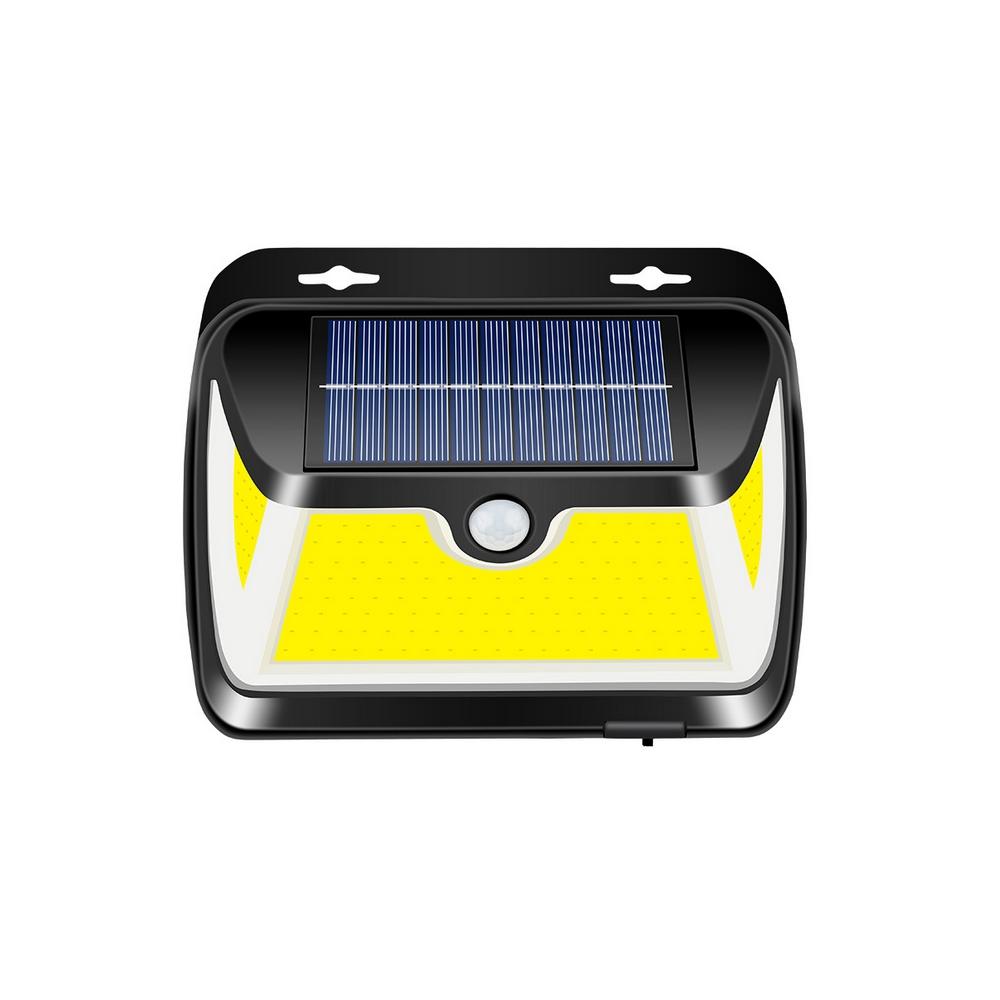 

Solar Power COB LED PIR Motion Датчик Настенный светильник На открытом воздухе Сад Двор Лампа Водонепроницаемы