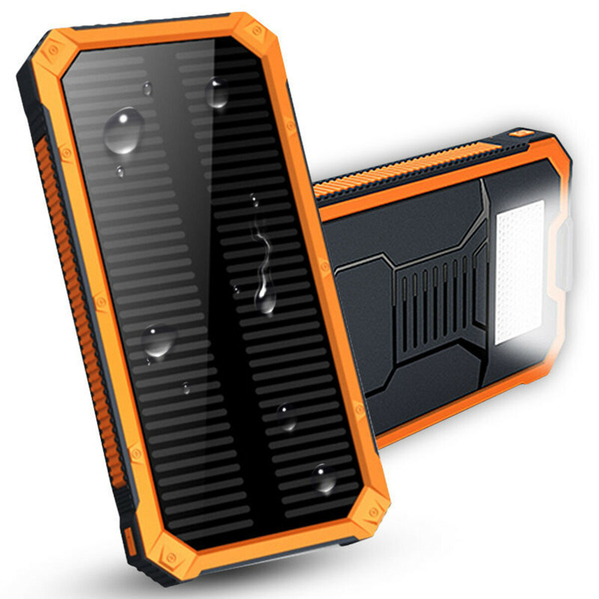 

Водонепроницаемое портативное зарядное устройство 8000mAh Солнечная Dual USB Батарея Power Bank