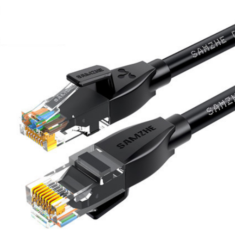 

SAMZHE TZB-6015 Сетевой кабель 0,5 м / 2 м / 10 м RJ45 Кот 6 Кабель Ethernet Гигабитный сетевой патч-корд LAN Сетевой ка