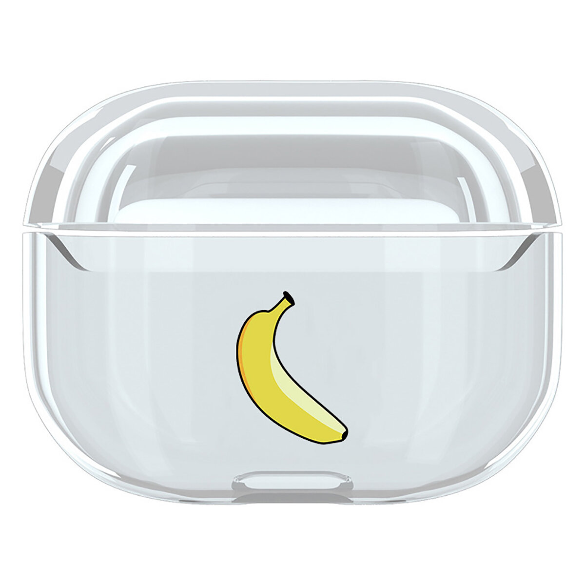 

Милый мультфильм Шаблон Прозрачный жесткий противоударный защитный чехол Чехол Наушник Хранение Чехол для Apple для AirP