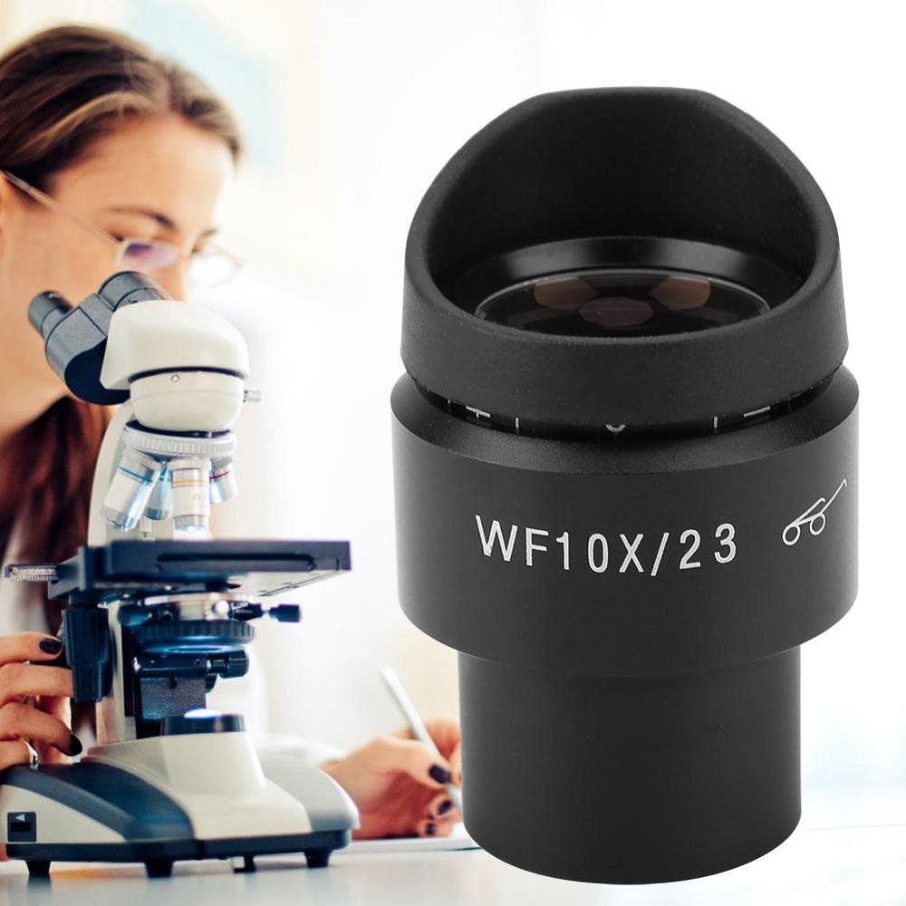 

WF10X / 23 Регулируемый широкоугольный окуляр микроскопа Ocular Eye Point Объектив
