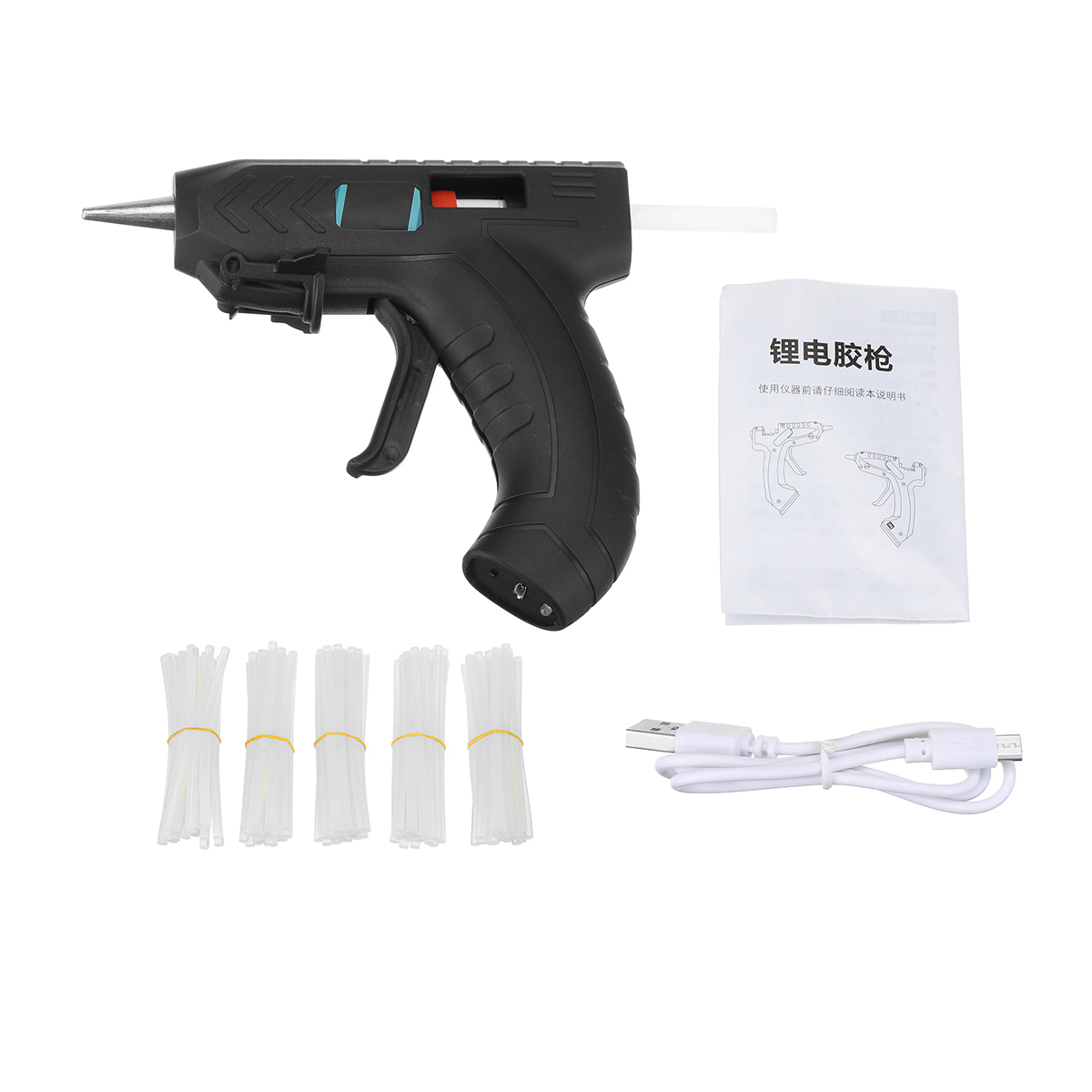 Find 3 6V Cordless DIY Hot Glue Guns 1800mAh Li ion Glue Hand Craft Power Tool W/ 10/40/100pcs Glue Sticks for Sale on Gipsybee.com with cryptocurrencies