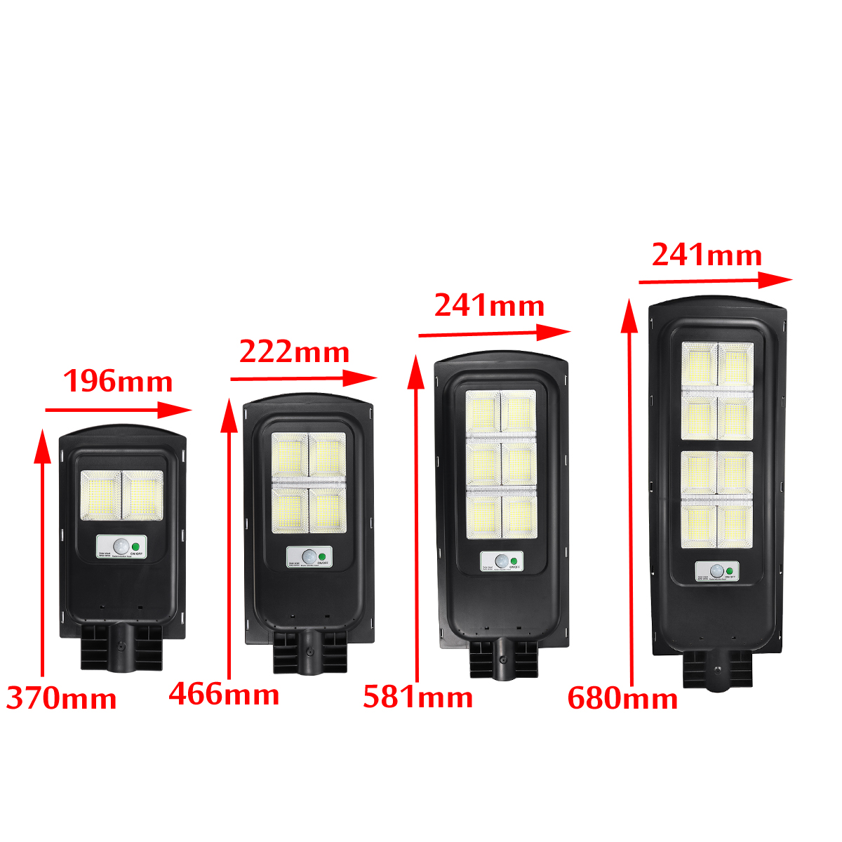 Find 208/416/624/832 LED Solar Power Street Light PIR Motion Sensor Wall Lamp Remote for Sale on Gipsybee.com with cryptocurrencies