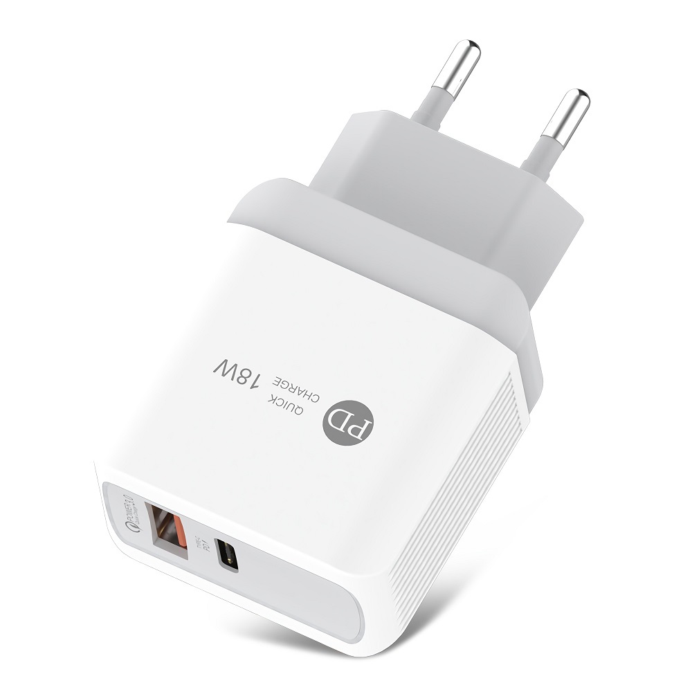 Find QC3 0 PD18W Quick Charger Power Adapter for Tablet Smartphone for Sale on Gipsybee.com with cryptocurrencies