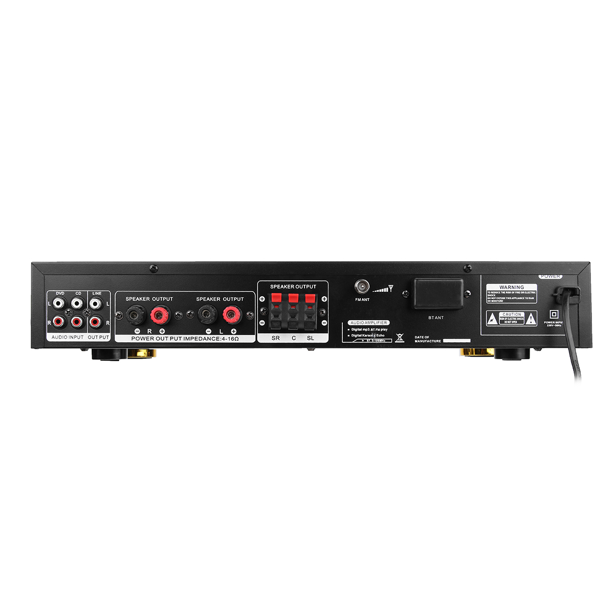 Find Sunbuck AV-628BT 1120W 5CH bluetooth 4ohm Stereo Surround Power Amplifier for Sale on Gipsybee.com with cryptocurrencies