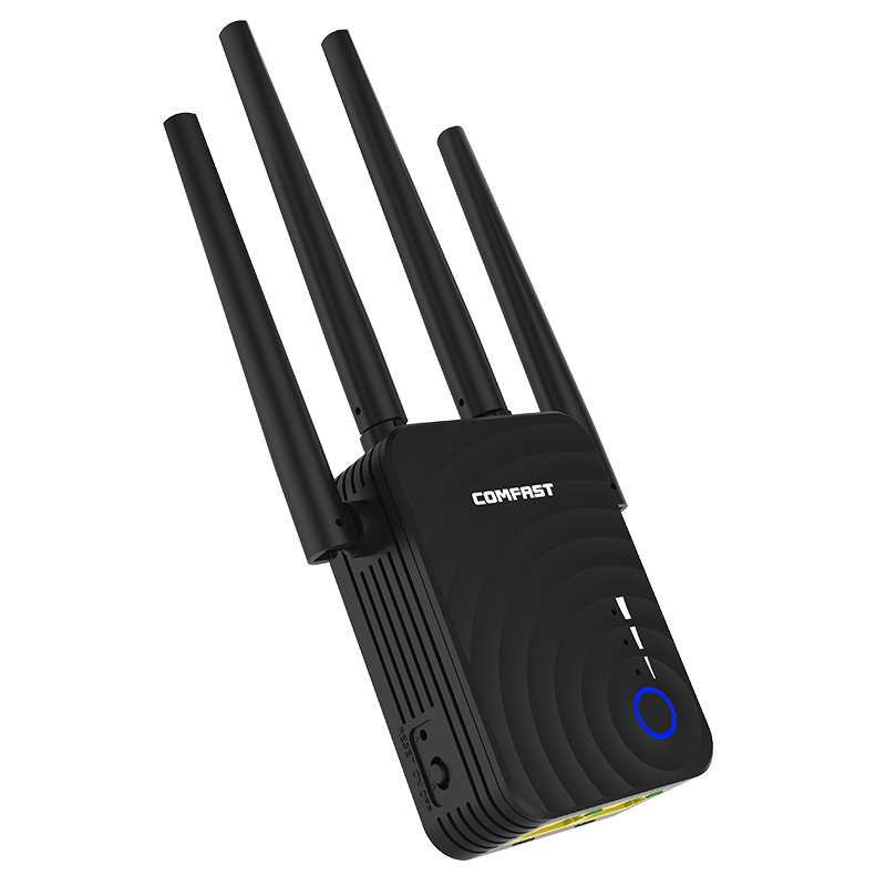 Find COMFAST 1200M Wireless Repeater WIFI Signal Booster Gigabit Repeater Signal Amplifier CF WR754AC for Sale on Gipsybee.com with cryptocurrencies