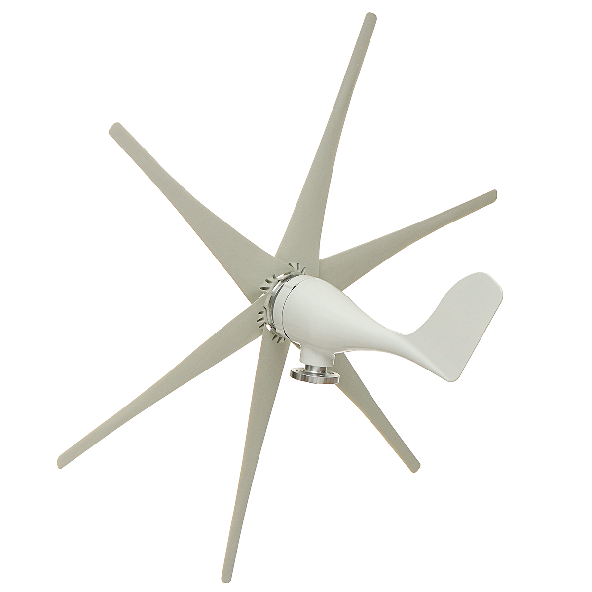 Find 800W Peak 6 Blades 12V/24V/48V Horizontal Wind Turbine Generator Residential Home Wind Power Generator for Sale on Gipsybee.com with cryptocurrencies