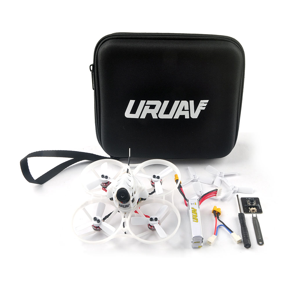 URUAV UR85HD BUSHIDO 85mm Crazybee F4 PRO 2-3S Whoop FPV Racing Drone CADDX Turtle V2 Cam OSD 5.8G 25~200mW VTX Frsky NON-EU Receiver Version 9