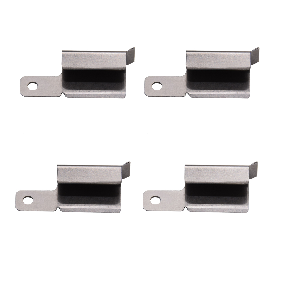 4 PCS Stainless Steel Glass Heated Bed Clamps for Creality Ender 3 V2 Ender 3S CR-10S 3D Printer Heated Bed Glass Platform 1
