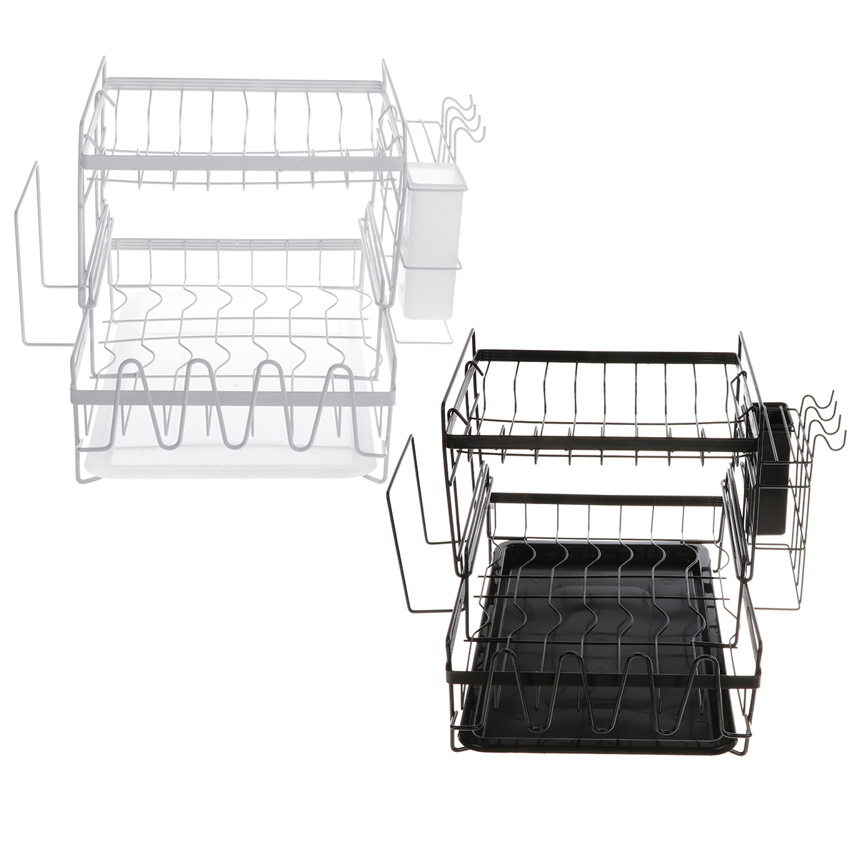 Find 2 Tier Multifunctional Kitchen Drying Dish Rack over Sink Drainer Shelf for Sale on Gipsybee.com with cryptocurrencies