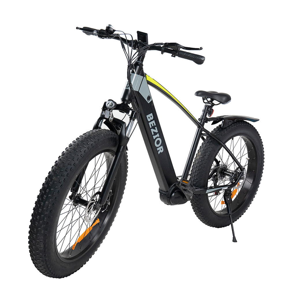 Find EU DIRECT BEZIOR XF800 13Ah 48V 500W Mid Motor Electric Bicycle 26inch 50 60km Mileage Range Max Load 90kg for Sale on Gipsybee.com with cryptocurrencies