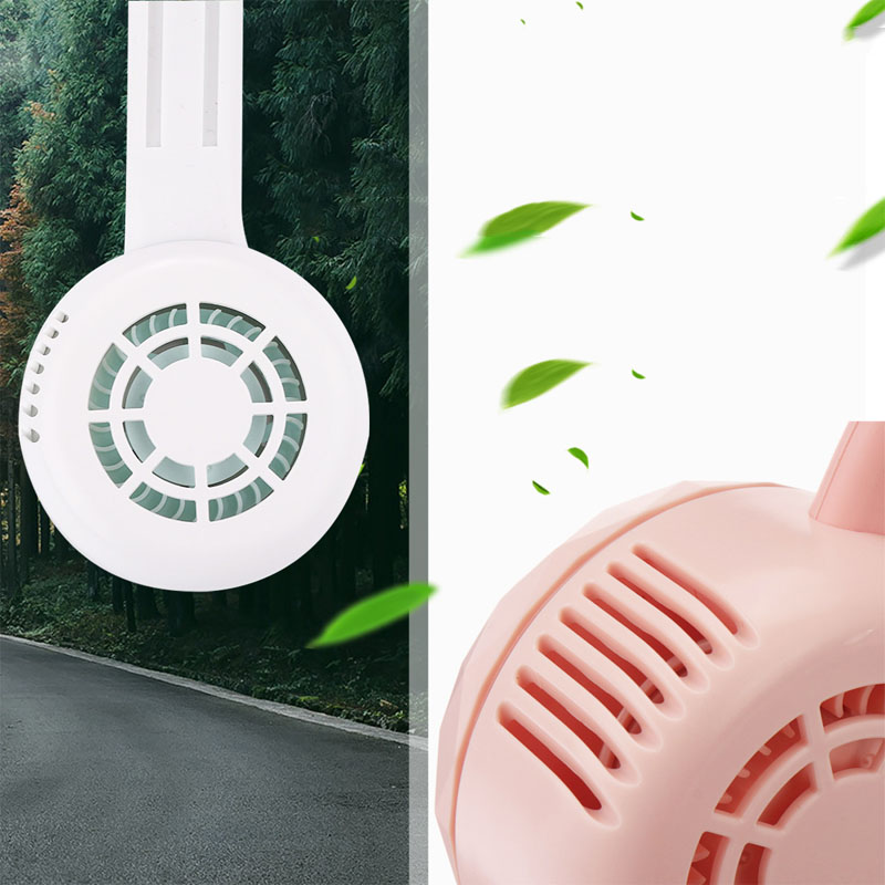 Find 1200mAh Mini Hanging Neck Fan Portable Travel Bladeless Silent USB Fan for Home Outdoor Ventilador Portatil Abanicos for Sale on Gipsybee.com with cryptocurrencies
