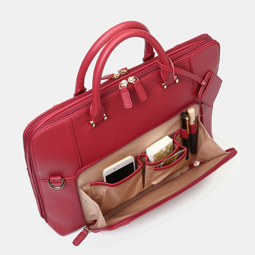 Women Design Solid Handbag Multifunction Crossbody Bag—1