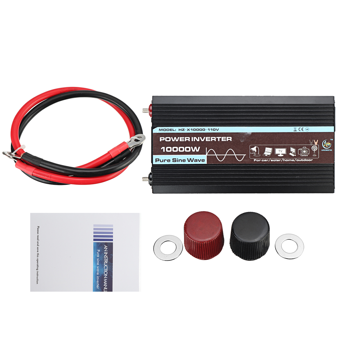 Find Dual Display 3000W Pure Sine Wave Inverter Car Household Power Inverter DC To AC Converter for Sale on Gipsybee.com with cryptocurrencies