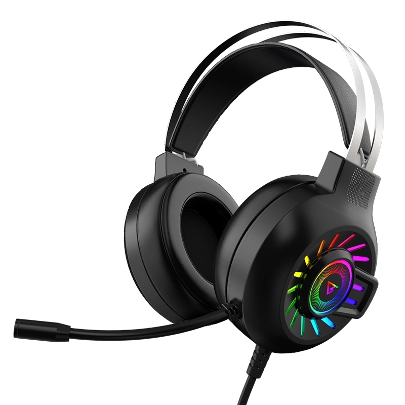 Bakeey M10 Wired Headphones 7.1 Channel RGB Light Gaming Headset HIFI Stereo With Mic for Laptop Desktop Computer Video 1