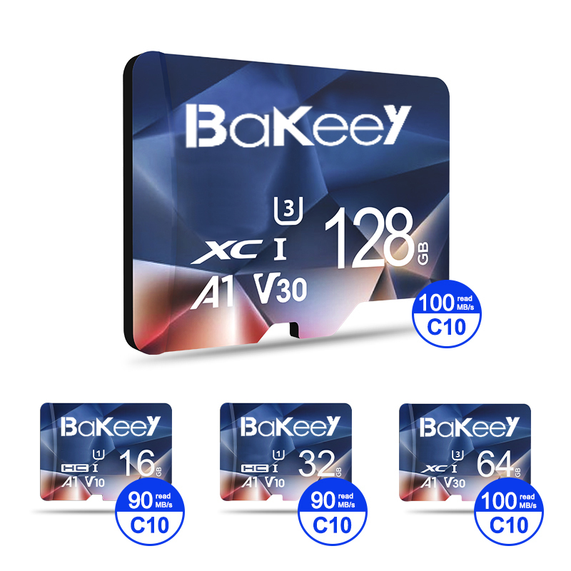 Find Bakeey BK TF2 Flash Card 16GB 32GB 64GB 128GB Class 10 High Speed TF/SD Memory Card With Card Adapter For Mobile Phone for iPhone for Samsung Monitor Camera Drone for Sale on Gipsybee.com with cryptocurrencies