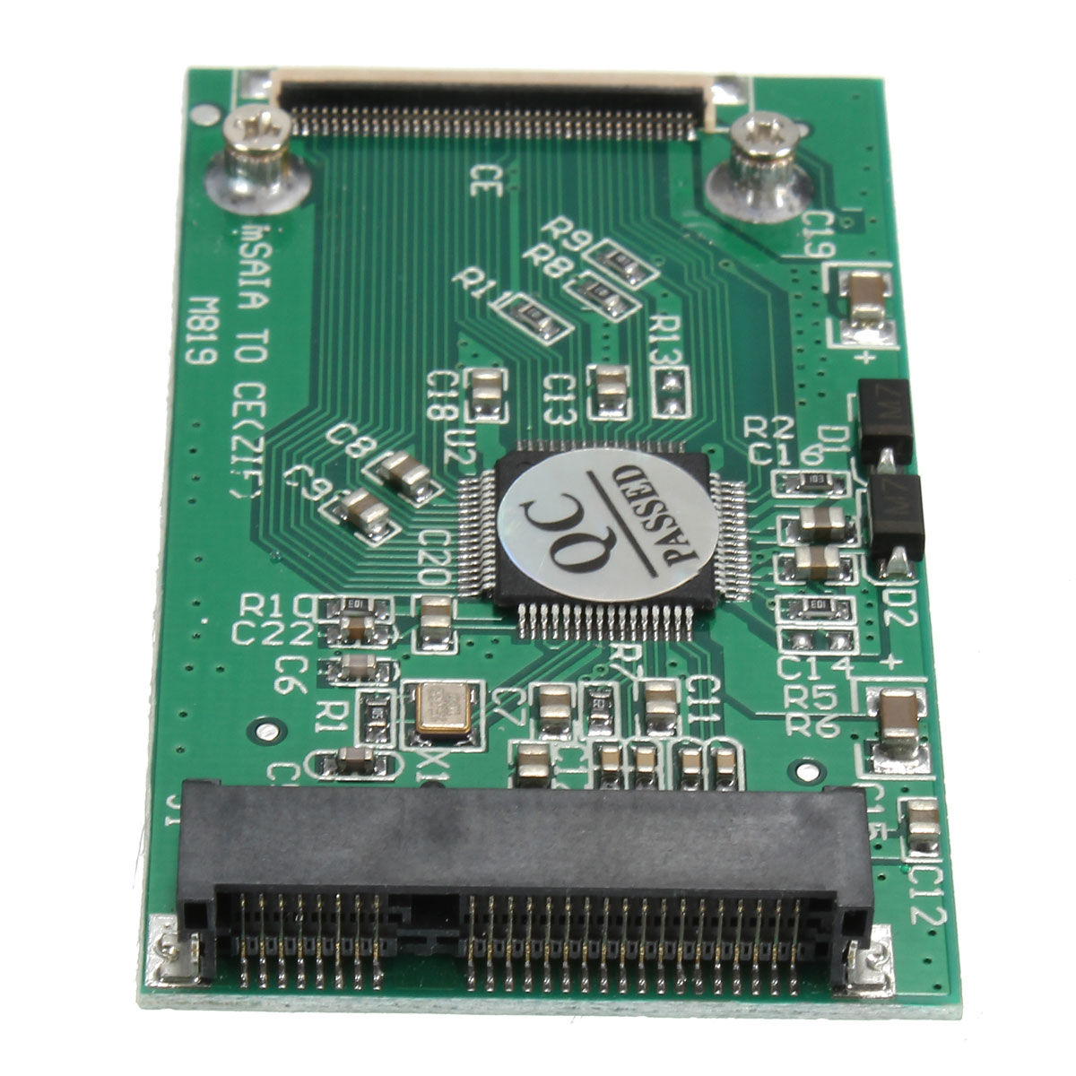 Find mSATA PCI E SSD To 40Pin ZIF CE Adapter Card Converter Card for 3 3V Mini PCI e SSD for Sale on Gipsybee.com with cryptocurrencies