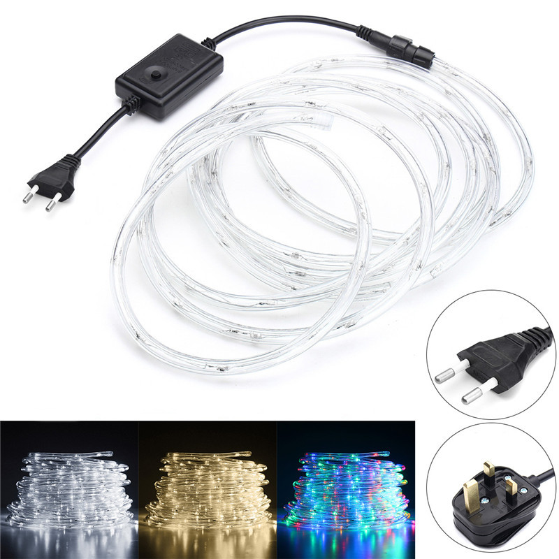 Find 6M Warm White White Colorful 96LEDs Rope Strip Light for Christmas Party Outdoor Decor AC220V for Sale on Gipsybee.com with cryptocurrencies