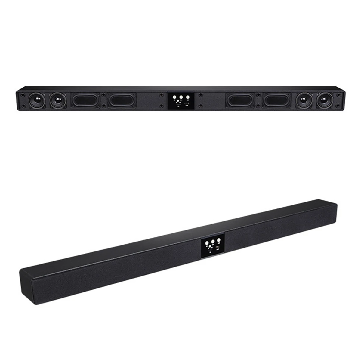 Find Bakeey 60W bluetooth Soundbar Sound HIFI Wood Speaker Home TV Theater 3D Player Soundbar Support TF Card Aux for Sale on Gipsybee.com