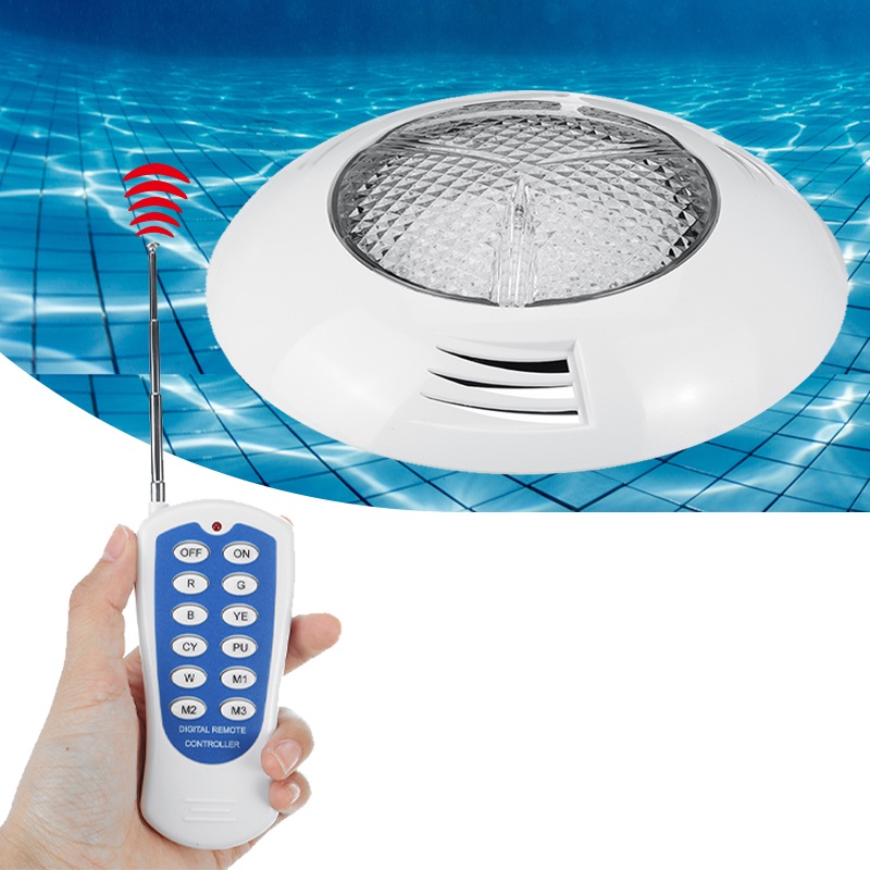 Find 12V 45W 468 LED RGB Underwater Swimming Pool Light Lamp Decor Remote Control New for Sale on Gipsybee.com with cryptocurrencies