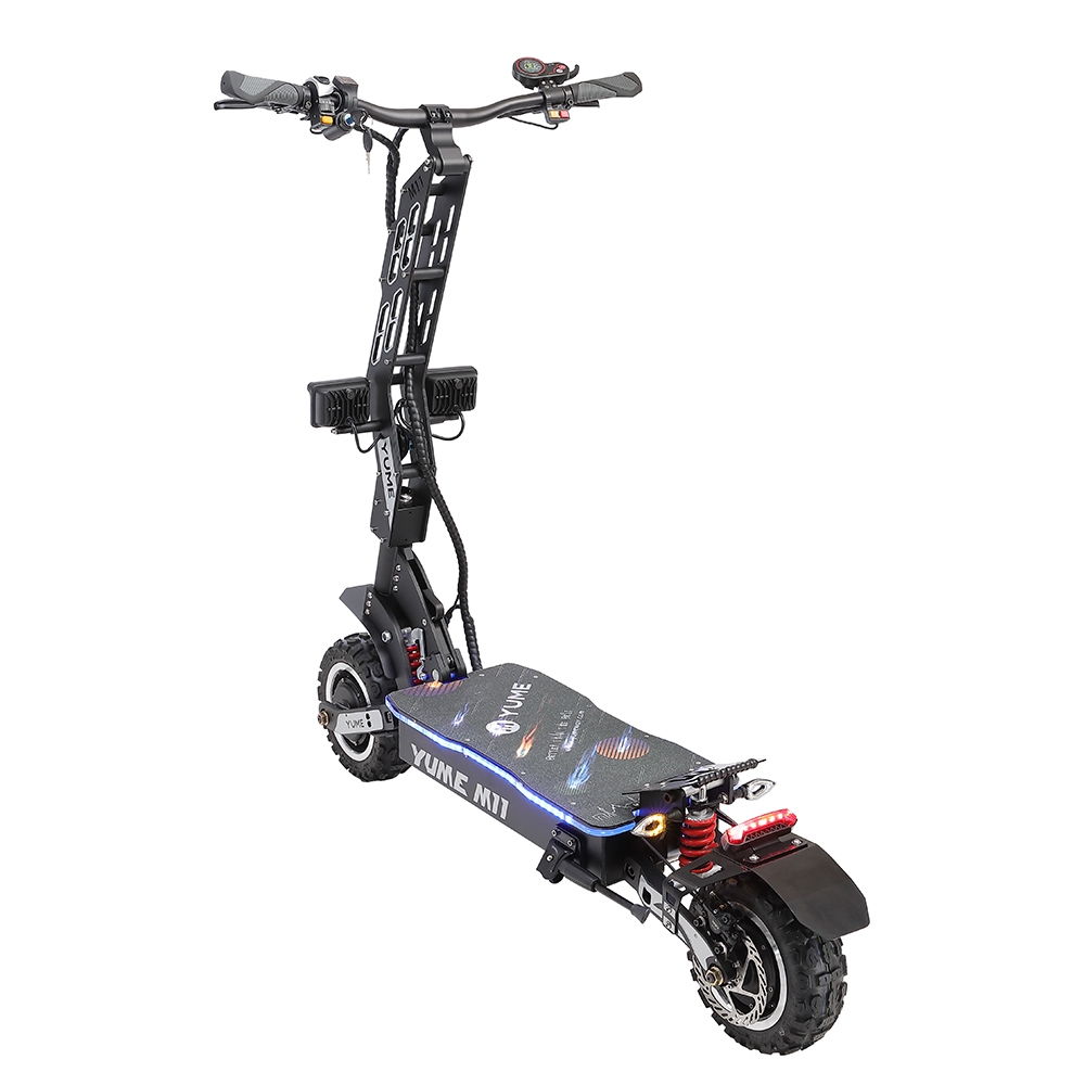 Find EU DIRECT YUME M11 6000W 60V 35Ah 11 Inch Electric Scooter 80km/h Max Speed 95Km Mileage 150Kg Max Load for Sale on Gipsybee.com with cryptocurrencies