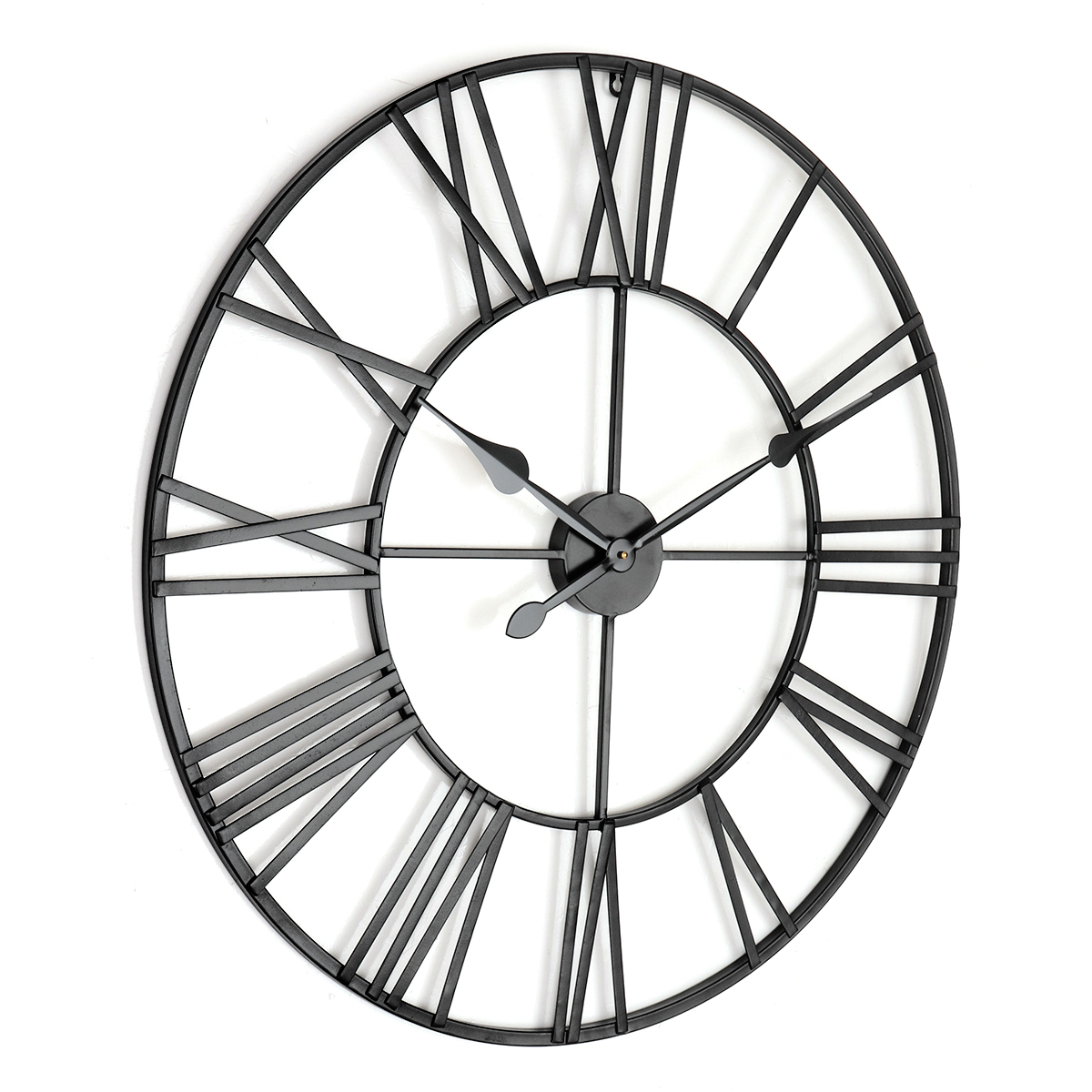 Find 80cm Large Outdoor Garden Wall Clock Roman Numerals Giant Open Face Metal for Sale on Gipsybee.com with cryptocurrencies