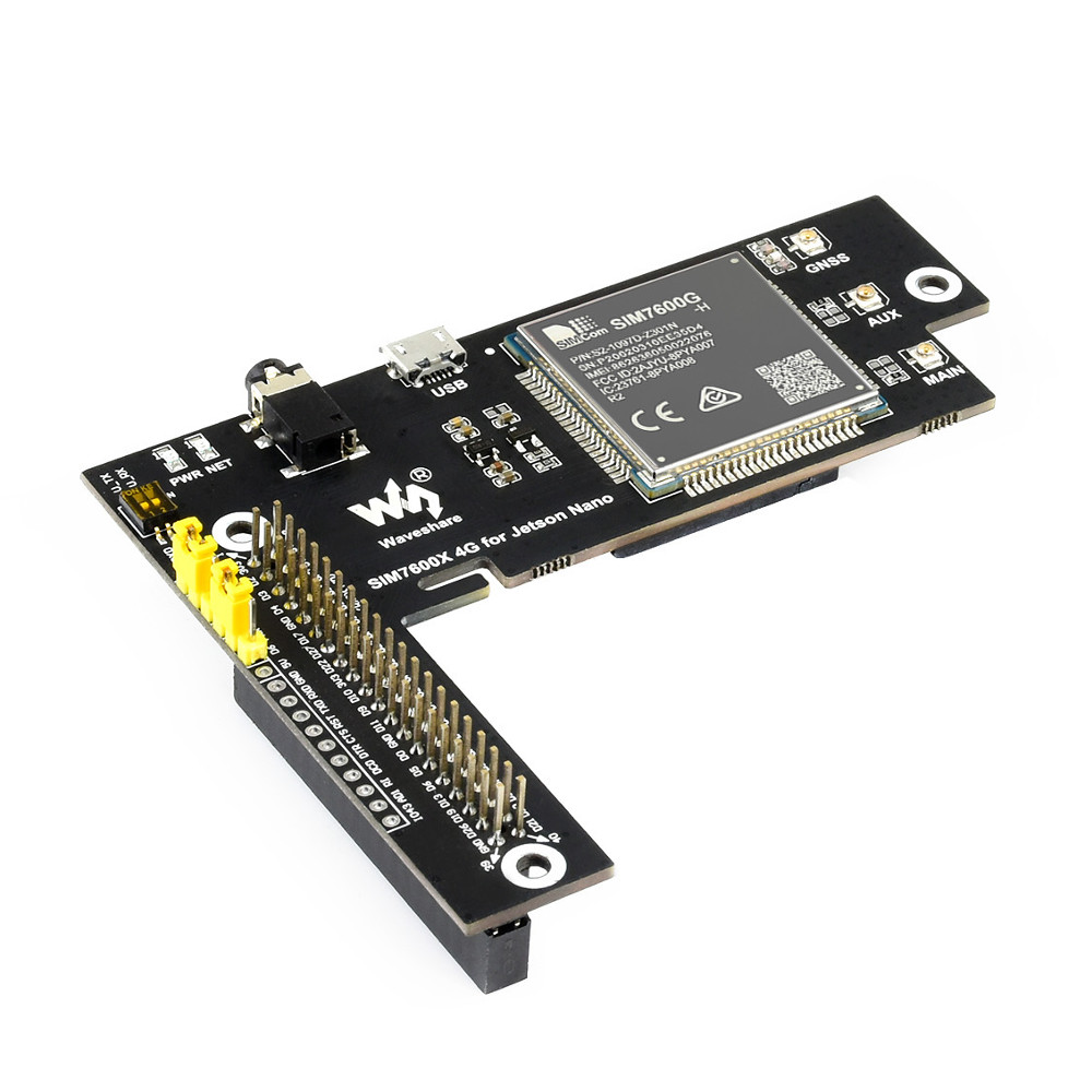 Find Waveshare SIM7600G H 4G / 3G / 2G / GNSS Module for Jetson Nano LTE CAT4 Global Applicable for Sale on Gipsybee.com with cryptocurrencies