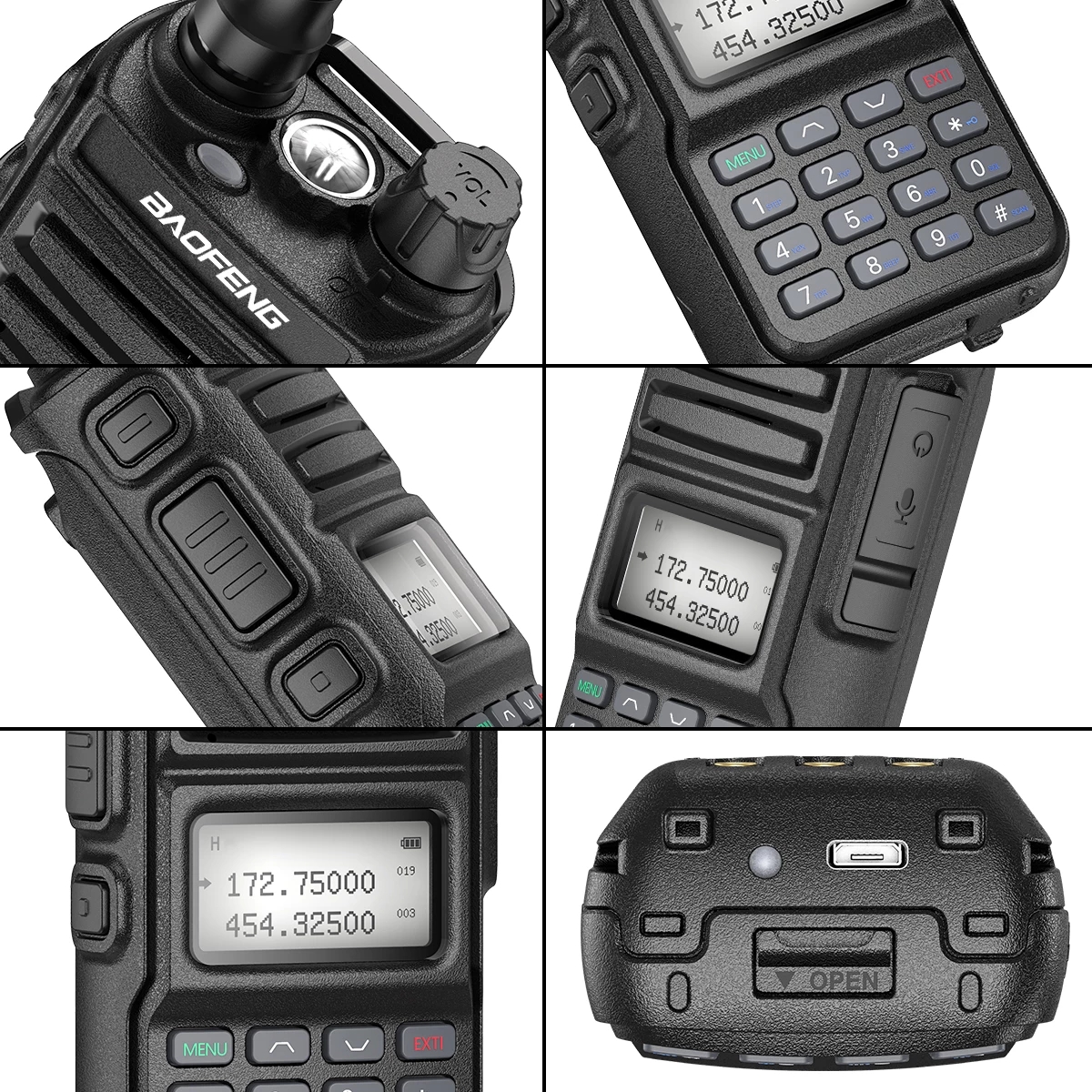 Find 2022 Baofeng UV 15R Walkie Talkie 10W High Power 999 Channels Dual Band UHF VHF Radios Transmitter USB Charger Two Way Radio for Sale on Gipsybee.com with cryptocurrencies