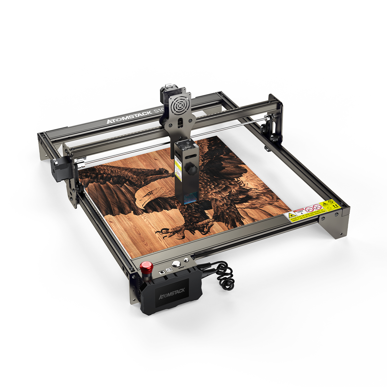 Find [EU Direct] ATOMSTACK S10 PRO Flagship Dual-Laser Laser Engraving Cutting Machine Support Offline Engraving Laser Engraver Cutter 10W Output Power Fixed-Focus 304 Mirror Stainless Steel Engraving Metal Wood Leather Acrylic DIY Engraver for Sale on Gipsybee.com with cryptocurrencies